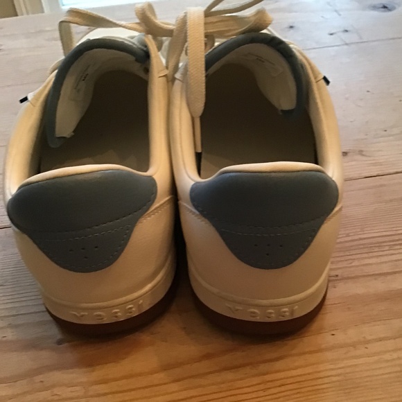 Vessi CourtSide Classic Size 9 Off-White-Blue main image 4